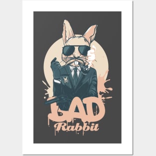 bad rabbit cool gangsta Posters and Art